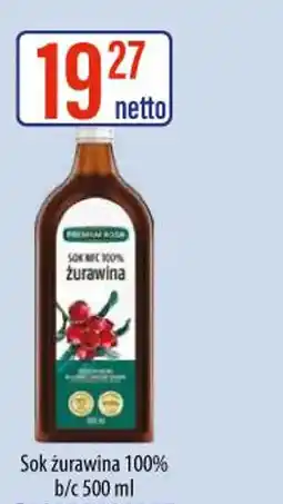 AT Sok żurawina 100% oferta