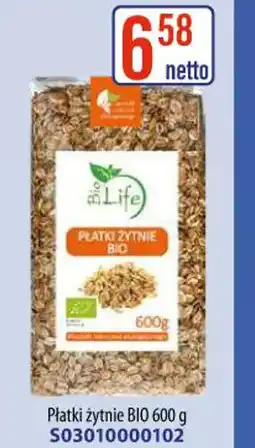 AT Płatki żytnie BIO InLife oferta