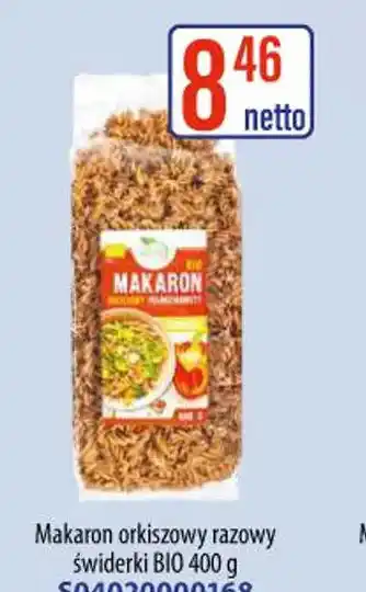 AT Makaron orkiszowy razowy oferta