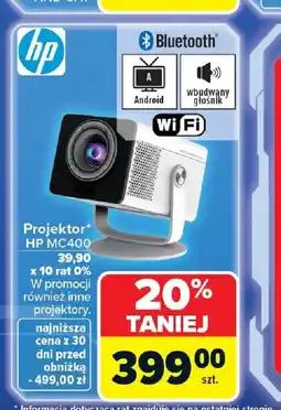 Carrefour Projektor HP MC400 oferta
