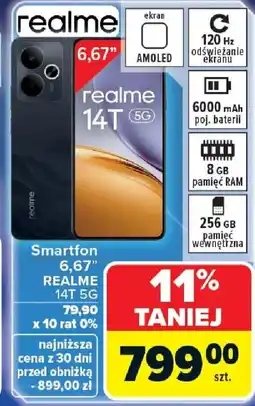 Carrefour Smartfon REALME 14T 5G oferta