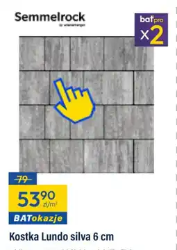 Bat Kostka Lundo silva 6 cm oferta