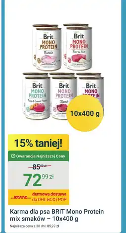 ERLI Karma dla psa Brit oferta