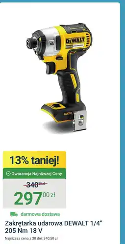 ERLI Zakrętarka udarowa Dewalt oferta