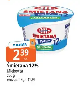 E.Leclerc Śmietana Mlekovita oferta
