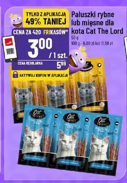 Polomarket Paluszki rybne lub mięsne dla kota oferta