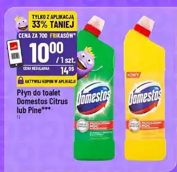 Polomarket Płyn do toalet Domestos Citrus lub Pine oferta