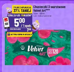 Polomarket Chusteczki 3-warstwowe Velvet Art oferta