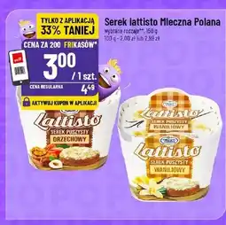 Polomarket Serek lattisto Mleczna Polana wybrane rodzaje oferta