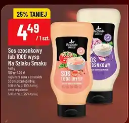 Polomarket Sos czosnkowy lub 1000 Wysp Na Szlaku Smaku oferta