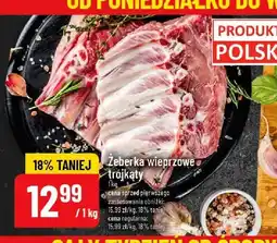 Polomarket Żeberka wieprzowe z trójkąty oferta