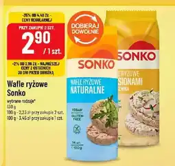 Polomarket Wafle ryżowe Sonko oferta