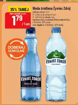 Polomarket Woda źródlana wybrane rodzaje oferta