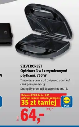 Lidl Opiekacz SilverCrest oferta