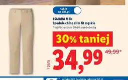 Lidl Spodnie męskie Lidl oferta