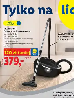 Lidl Odkurzacz SilverCrest oferta