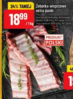 Polomarket Żeberka wieprzowe extra paski oferta