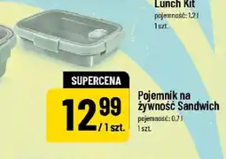 Polomarket Pojemnik na żywność Sandwich pojemność oferta