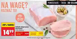 Biedronka Schab wieprzowy bez kości oferta