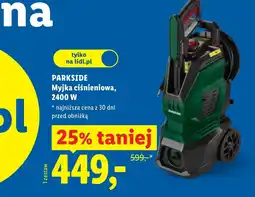Lidl Myjka ciśnieniowa Parkside oferta