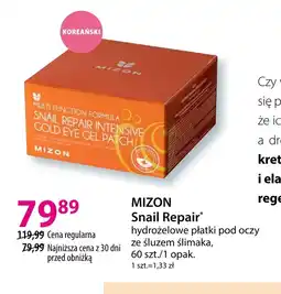 Hebe Płatki pod oczy Mizon oferta