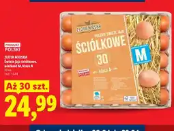 Lidl Jaja ściółkowe, wielkość M, klasa A oferta