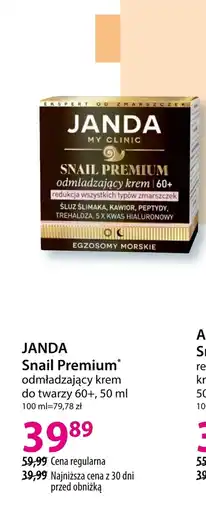 Hebe Krem odmładzający Janda oferta