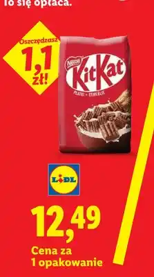 Lidl Płatki śniadaniowe Kitkat oferta