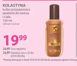 Hebe Przyspieszacz opalania Kolastyna oferta