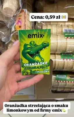 Dino Oranżada strzelająca smak limonkowy oferta