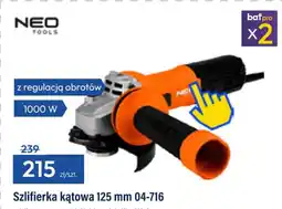 Bat NEO TOOLS Szlifierka kątowa 125 mm oferta