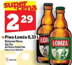 Topaz Piwo Łomża oferta