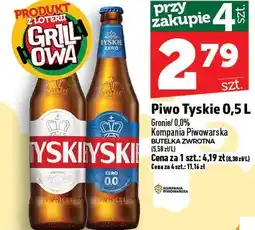 Topaz Piwo Tyskie premium 0.0% oferta