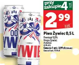 Topaz Piwo Żywiec premium 0.0% oferta