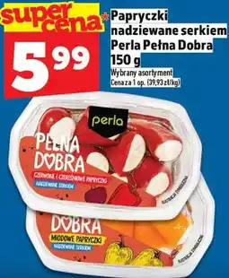 Topaz Papryczki nadziewane serkiem Perla Pełna Dobra oferta