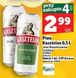 Topaz Piwo Kasztelan jasne niepasteryzowane oferta