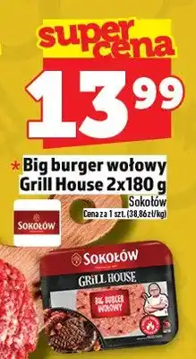 Topaz Big burger wołowy Grill House oferta
