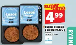 Topaz Burger z łososia z pieprzem oferta
