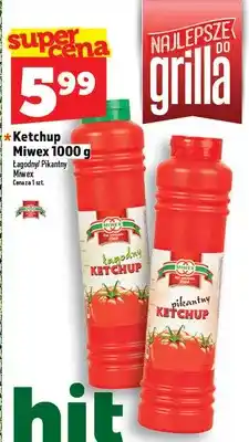 Topaz Ketchup łagodny/pikantny oferta