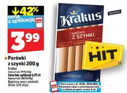 Topaz Parówki z szynki oferta