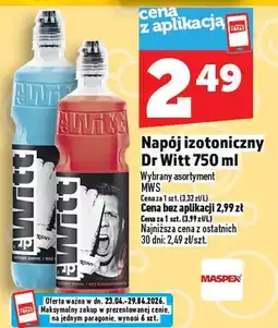Topaz Napój izotoniczny oferta