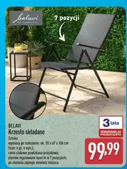 ALDI Krzesło składane oferta