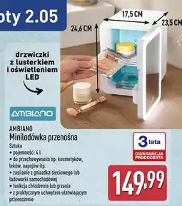 ALDI Minitoładówka przenośna oferta