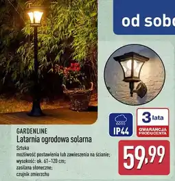 ALDI Latarnia ogrodowa solarna oferta