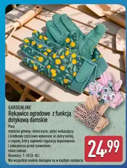 ALDI Rękawice ogrodowe z funkcją dotykową damskie oferta