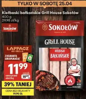 Kiełbaski bałkańskie Grill House Sokołów