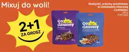 Delikatesy Centrum Rodzynki, orzechy arachidowe w czekoladzie mlecznej Codzienny oferta
