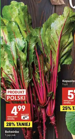 Delikatesy Centrum Botwinka 1 pęczek oferta