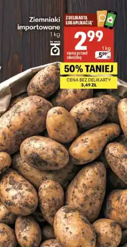 Delikatesy Centrum Ziemniaki importowane oferta