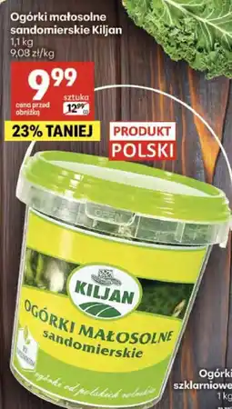 Delikatesy Centrum Ogórki małosolne sandomierskie Kiljan oferta
